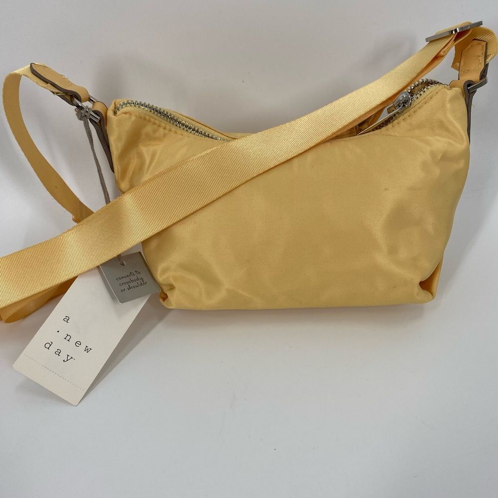 A New Day Butter Yellow Crossbody Bag